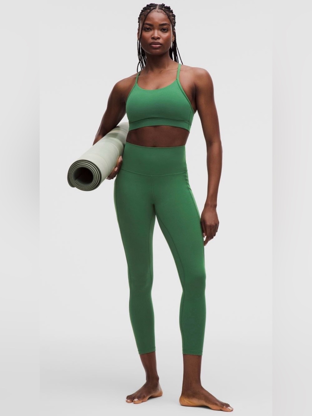 Lululemon Align HR Pant 25” with Pockets in Ivy Green Size 10